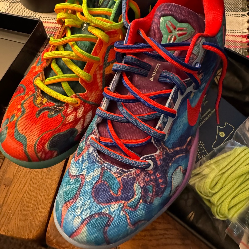Nike Multicolor Athletic Shoes
